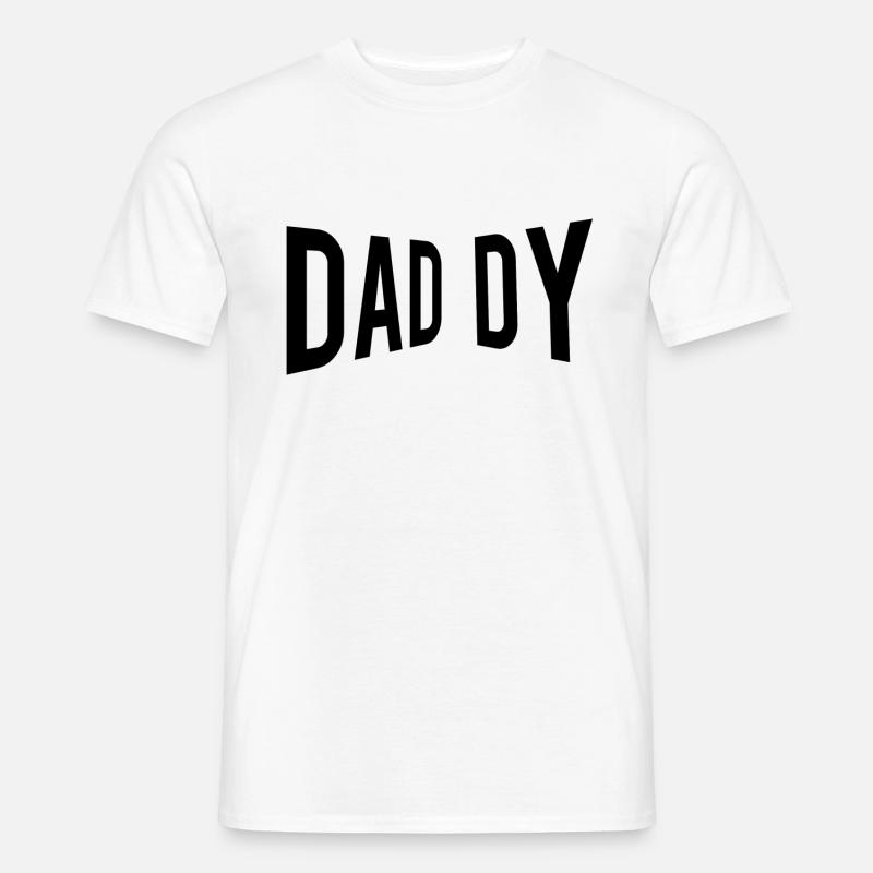 daddy - Men’s T-shirt - white