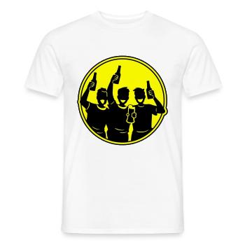 Bachelor Groom Team Bachelors - Men's T-Shirt - white - Front - AI Model Male 178 dark (178cm)