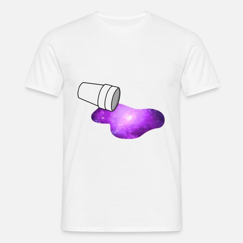 Lean Codeine Space - Men's T-Shirt - white