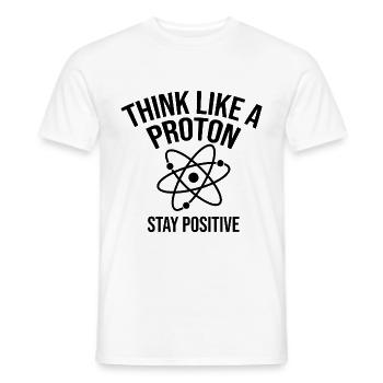 Nerd gift funny saying geek - Men's T-Shirt - white - Front - AI Model Male 178 dark (178cm)