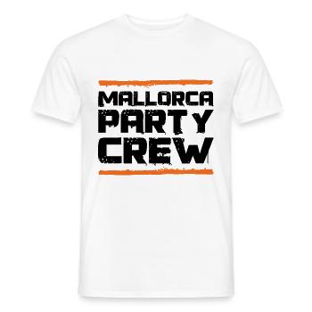 Mallorca Party Crew - Männer T-Shirt - Weiß - Vorne - AI Model Male 178 dark (178cm)