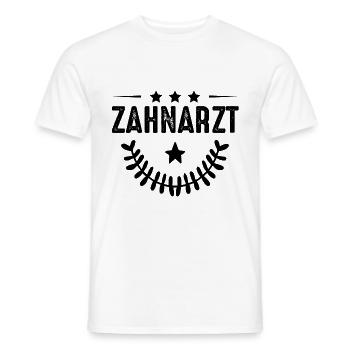 Dentist profession - Men's T-Shirt - white - Front - AI Model Male 178 dark (178cm)