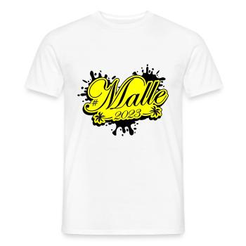 Malle 2023 Palier - T-shirt homme - blanc - Devant - AI Model Male 178 dark (178cm)