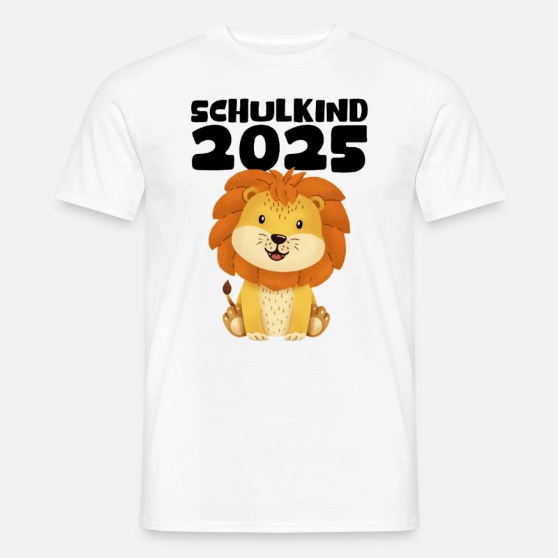 Schulkind 2025 Junge Mädchen Einschulung 2025 Deko - Männer T-Shirt - Weiß