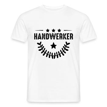 Métier d’artisan - T-shirt homme - blanc - Devant - AI Model Male 178 dark (178cm)