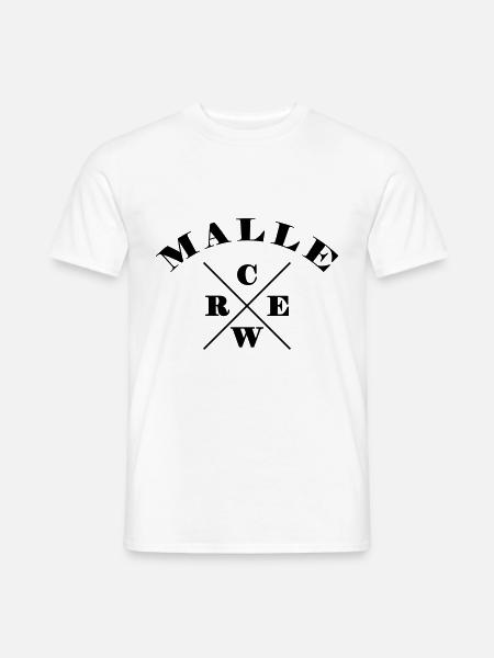 Malle Crew - Men's T-Shirt - white