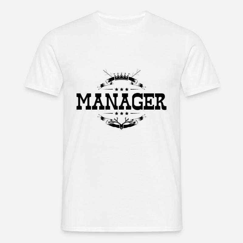 Manager Beruf - Männer T-Shirt - Weiß