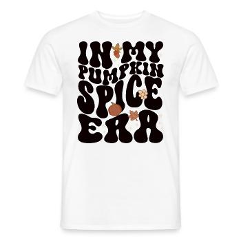 Groovy à l’époque de mes épices à la citrouille - T-shirt homme - blanc - Devant - AI Model Male 178 dark (178cm)