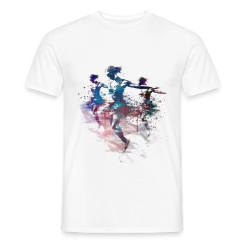 Synchronschwimmen #sport - Männer T-Shirt - Weiß - Vorne - AI Model Male 178 dark (178cm)