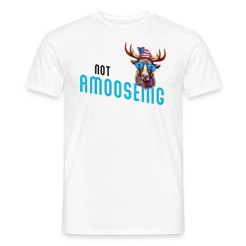 Orignal frais non amossant - T-shirt homme - blanc - Devant - AI Model Male 178 dark (178cm)