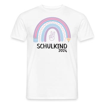 Rentrée scolaire 2024 - T-shirt homme - blanc - Devant - AI Model Male 178 dark (178cm)