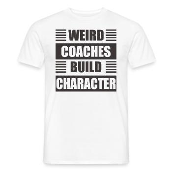 Seltsame Coaches Bilden Charakter Trainer - Männer T-Shirt - Weiß - Vorne - AI Model Male 178 dark (178cm)