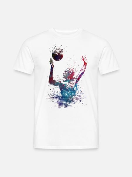 Wasserball Sport #sport #waterpolo - Männer T-Shirt - Weiß