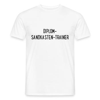 Reitlehrer - Männer T-Shirt - Weiß - Vorne - AI Model Male 178 dark (178cm)