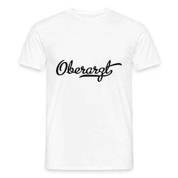 oberarzt - Männer T-Shirt - Weiß - Vorne - AI Model Male 178 dark (178cm)