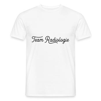 équipe de radiologie - T-shirt homme - blanc - Devant - AI Model Male 178 dark (178cm)