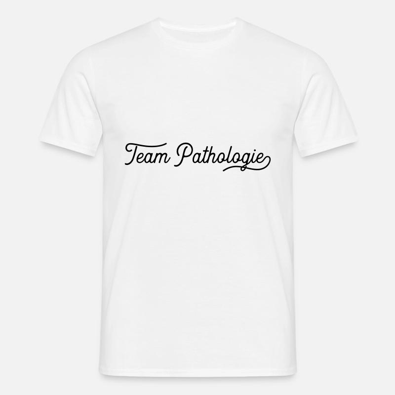 team patho - Männer T-Shirt - Weiß