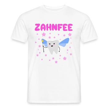 Tooth Fairy Dentist Dental Assistant Tooth Teeth - Men's T-Shirt - white - Front - AI Model Male 178 dark (178cm)