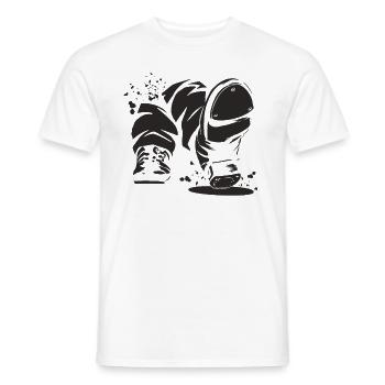 Tap Dancers Tap Dancing Kids Tap Dance - Men's T-Shirt - white - Front - AI Model Male 178 dark (178cm)