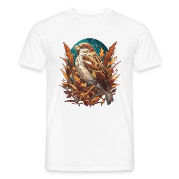 Sparrows Sparrow - Men's T-Shirt - white - Front - AI Model Male 178 dark (178cm)