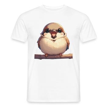 Sparrows Sparrow - Men's T-Shirt - white - Front - AI Model Male 178 dark (178cm)