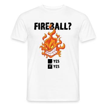Roleplay Meme Wizard Magician Class Funny RPG - Men's T-Shirt - white - Front - AI Model Male 178 dark (178cm)