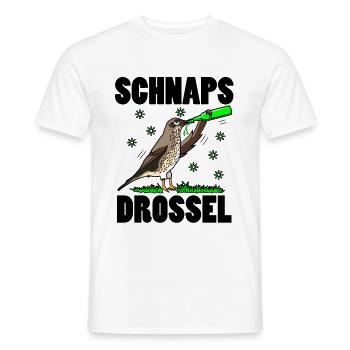 Lustige Vogelsprüche Vogelliebhaber Vogel Bier - Männer T-Shirt - Weiß - Vorne - AI Model Male 178 dark (178cm)