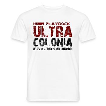 Playbock Ultra Colonia - T-shirt homme - blanc - Devant - AI Model Male 178 dark (178cm)