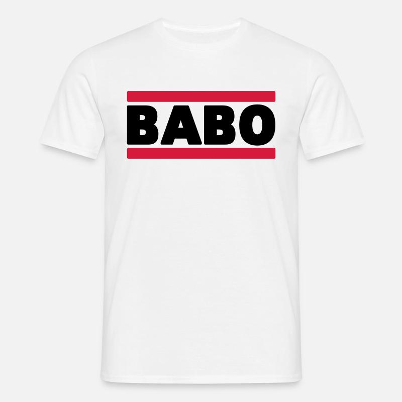 Babo - Männer T-Shirt - Weiß