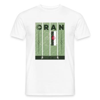Oran Rivière des Lions - T-shirt homme - blanc - Devant - AI Model Male 178 dark (178cm)