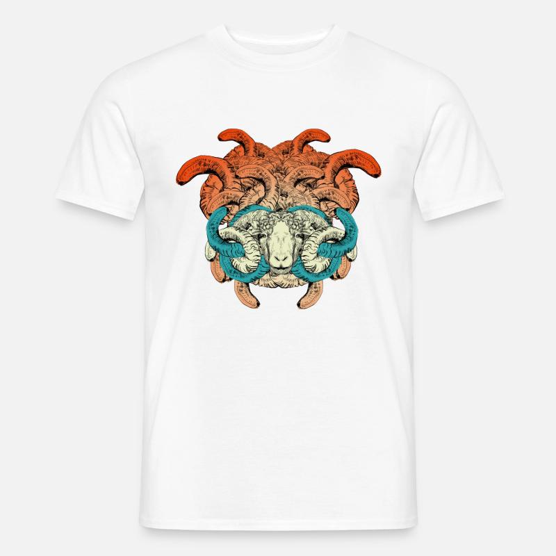 Khnum - Männer T-Shirt - Weiß