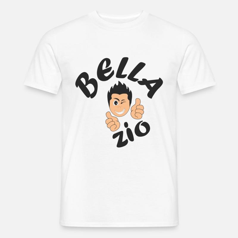 Bella Onkel (LT) - Männer T-Shirt - Weiß
