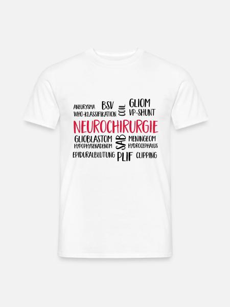 neurosurgery cloud - Men's T-Shirt - white