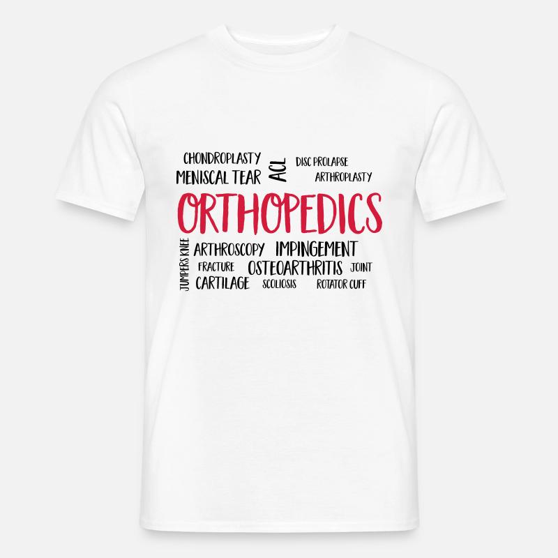 orthopedics - Männer T-Shirt - Weiß