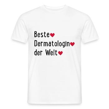 bestedermaderwelt - Männer T-Shirt - Weiß - Vorne - AI Model Male 178 dark (178cm)