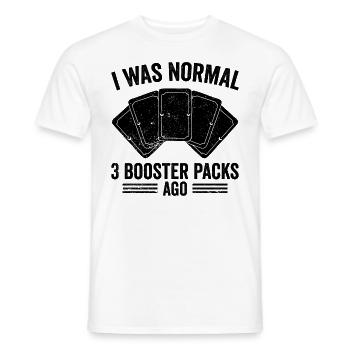 Lustiges Sammelkartenspiel TCG - Männer T-Shirt - Weiß - Vorne - AI Model Male 178 dark (178cm)