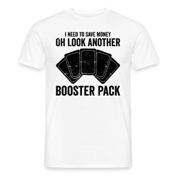 Lustiges Sammelkartenspiel TCG - Männer T-Shirt - Weiß - Vorne - AI Model Male 178 dark (178cm)