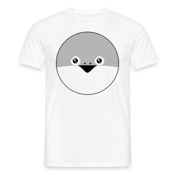 Sacabambaspis Fish Meme - Men's T-Shirt - white - Front - AI Model Male 178 dark (178cm)