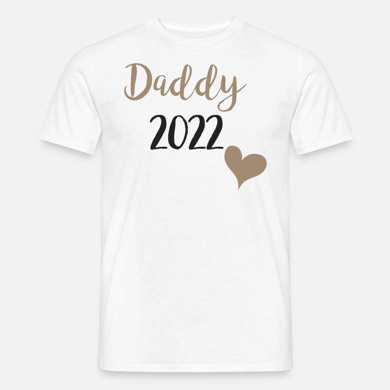 Daddy 2022 - Männer T-Shirt - Weiß