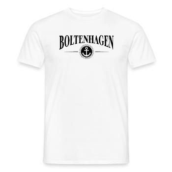 Anker und Seil - Ostseebad Boltenhagen - Männer T-Shirt - Weiß - Vorne - AI Model Male 178 dark (178cm)
