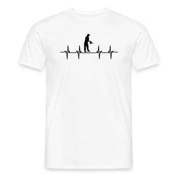 Gärtner Gärtnerin Hecke Rasen Rasenmähen Garten - Männer T-Shirt - Weiß - Vorne - AI Model Male 178 dark (178cm)