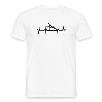Insekten Fangschrecke mantis grün Gottesanbeterin - Männer T-Shirt - Weiß - Vorne - AI Model Male 178 dark (178cm)