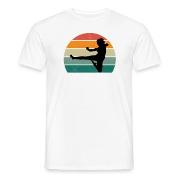 Kampfsportler Kampfsport Judo Aikido Karate Boxen - Männer T-Shirt - Weiß - Vorne - AI Model Male 178 dark (178cm)