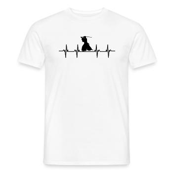 Kampfsportler Kampfsport Judo Aikido Karate Boxen - Männer T-Shirt - Weiß - Vorne - AI Model Male 178 dark (178cm)