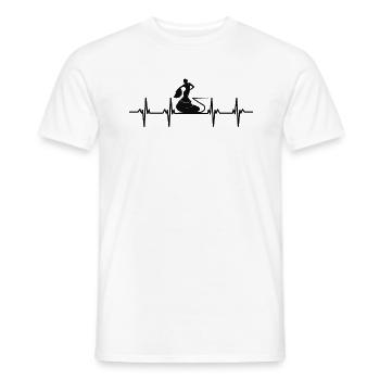 Espagne Espagnol Ibiza Majorque Minorque Madrid - T-shirt homme - blanc - Devant - AI Model Male 178 dark (178cm)
