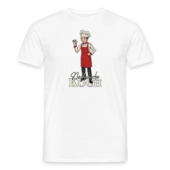 Chef Jeunes Talents - T-shirt homme - blanc - Devant - AI Model Male 178 dark (178cm)