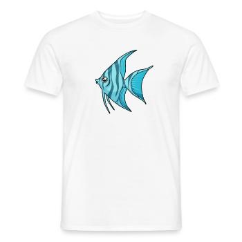 Kawaii Scalar - T-shirt homme - blanc - Devant - AI Model Male 178 dark (178cm)