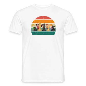 Schachspieler Schachspielerin König Dame Schach - Männer T-Shirt - Weiß - Vorne - AI Model Male 178 dark (178cm)