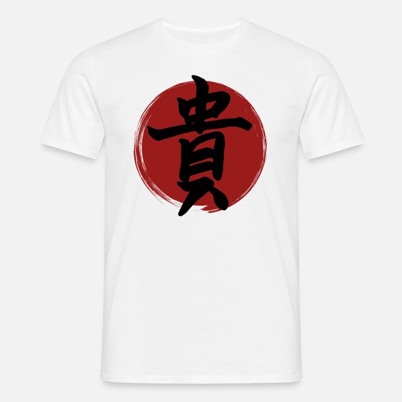 Honor Kanji - Men's T-Shirt - white