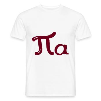 Lustiges Geschenk für den Namen Pia - Männer T-Shirt - Weiß - Vorne - AI Model Male 178 dark (178cm)